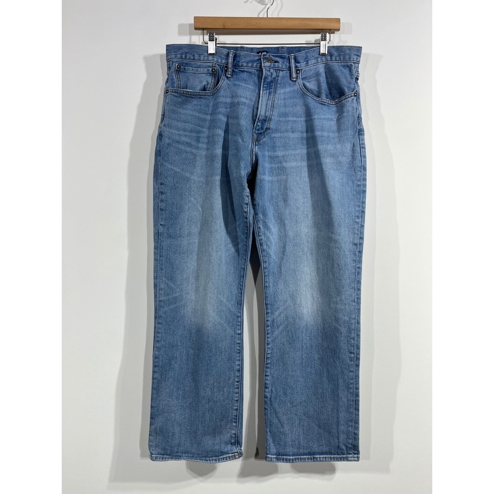 Gap‎ Denim Mens Straight Leg Blue Jeans 36x30 Casual Classic 90s Minimalist